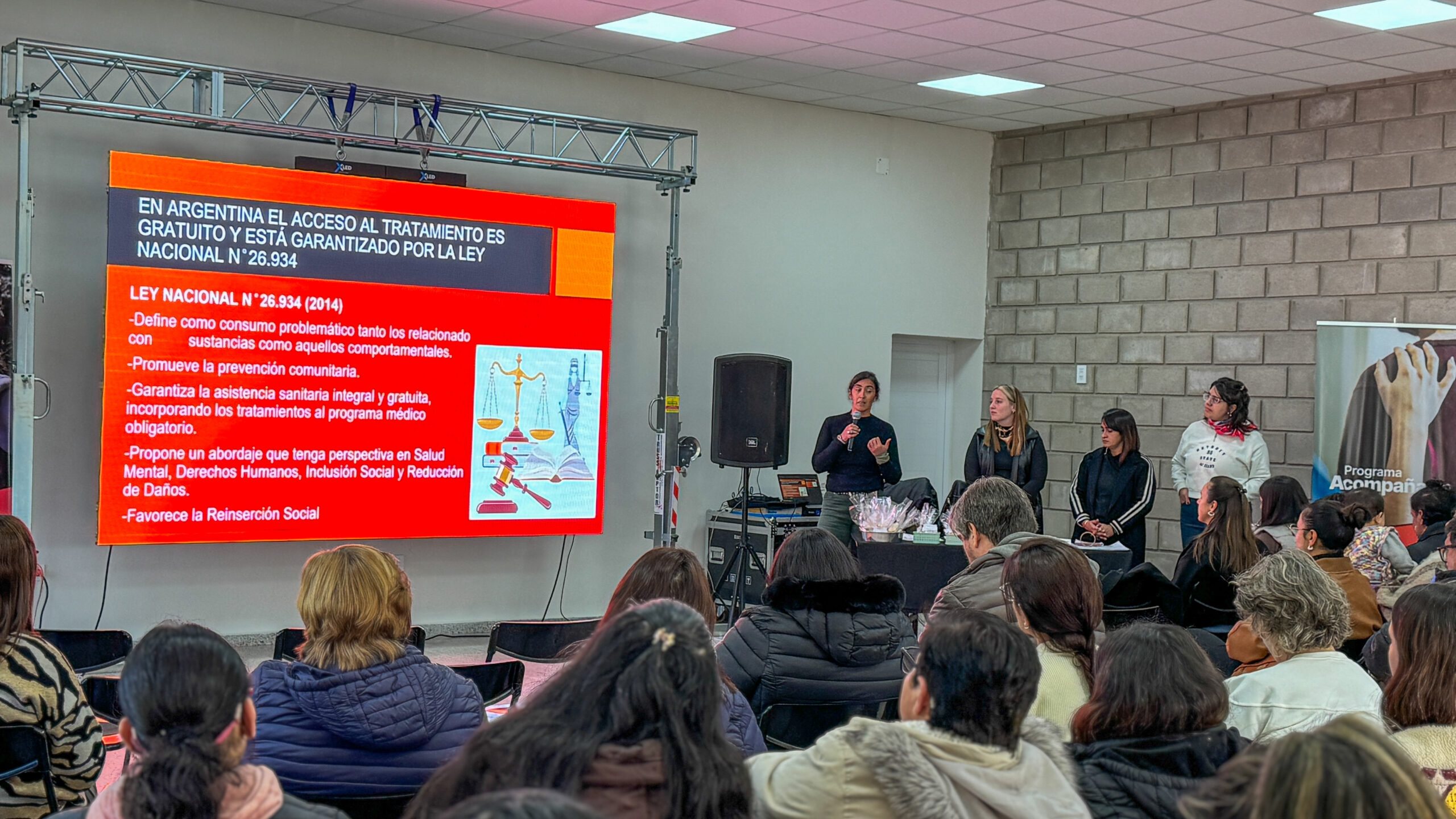Se realizó una charla de prevención en adicciones
