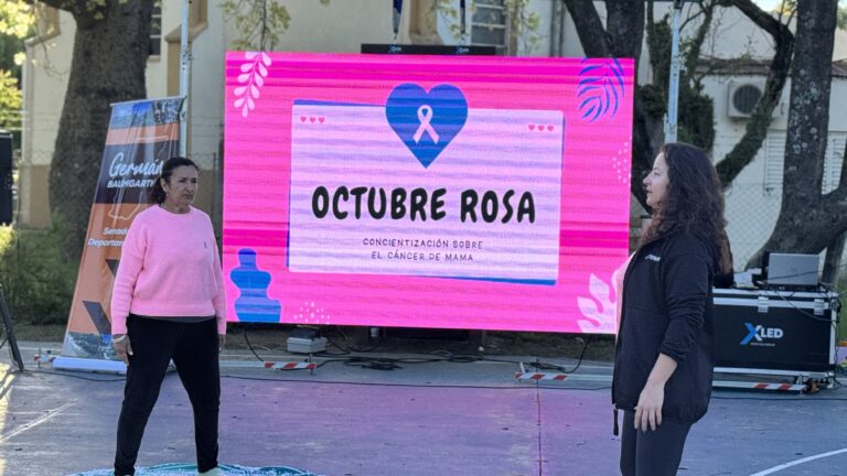 Cayastá realizó una jornada de concientización sobre la prevención del cáncer de mama