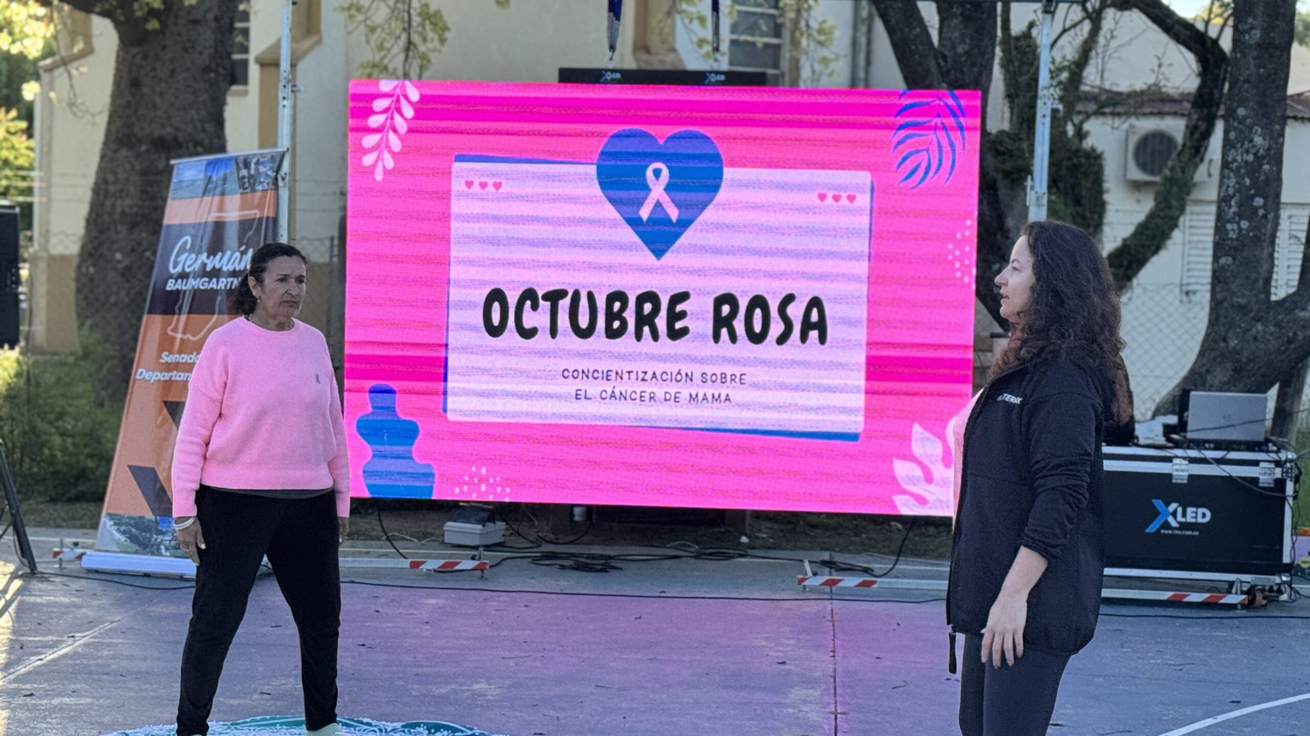 Cayastá realizó una jornada de concientización sobre la prevención del cáncer de mama