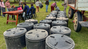 Barrio La Planta: entrega de tanques domiciliarios en la etapa final de la obra de agua potable